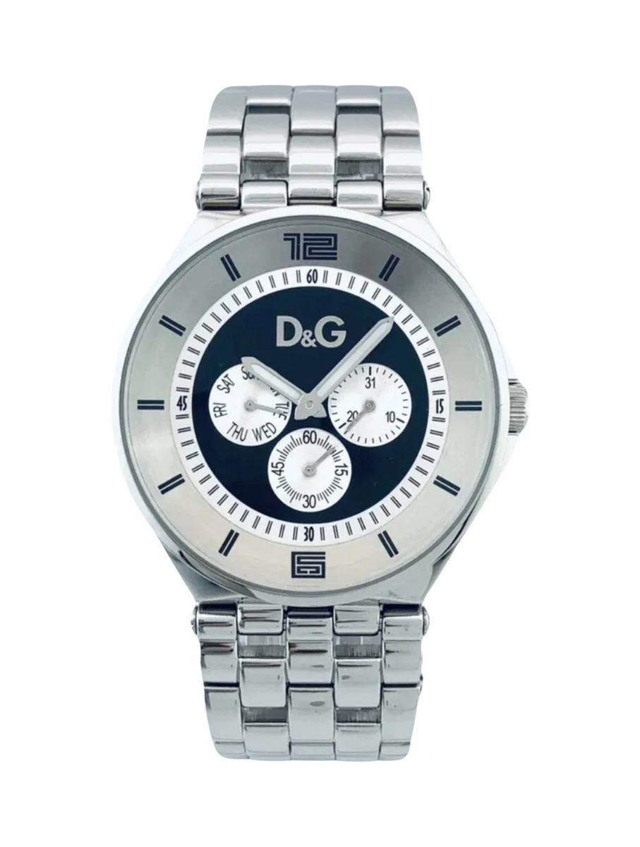 D&g stainless steel clearance watch