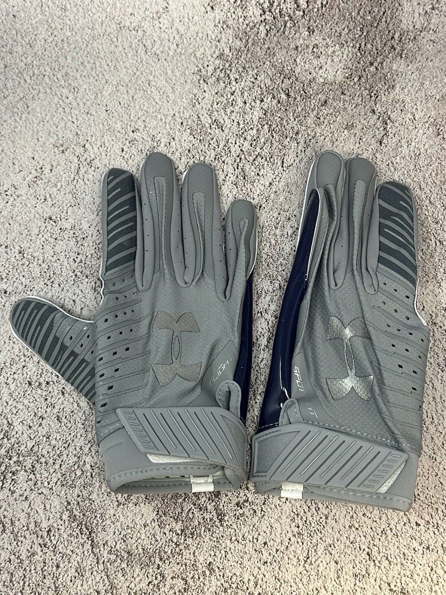 セール‼️UNDER ARMOUR SPOTLIGHT GLOVE LEATHER Under Armour SPOTLIGHT ADULT Football Gloves Style 1326218