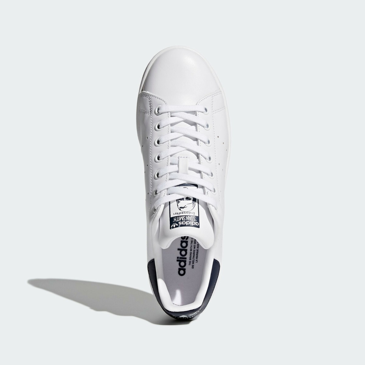 Adidas Originals Men's Stan Smith Classic Trainers White/Blue