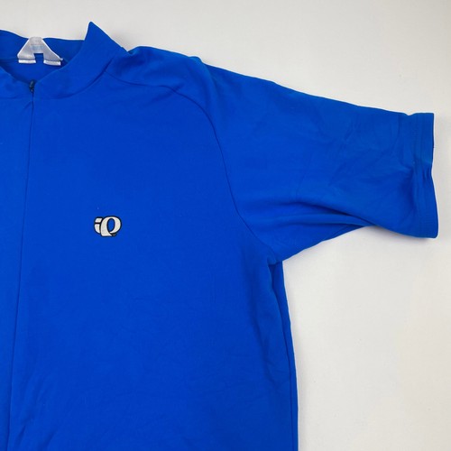 Men’s PEARL IZUMI Blue Short Sleeve Cycling Jersey , Size Large - Picture 2 of 7