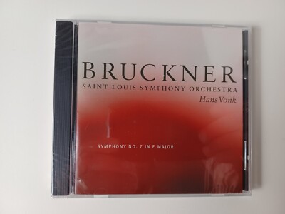 Bruckner: Symphony No. 7 in E Major - Hans Vonk CD St. Louis Symphony Orchestra
