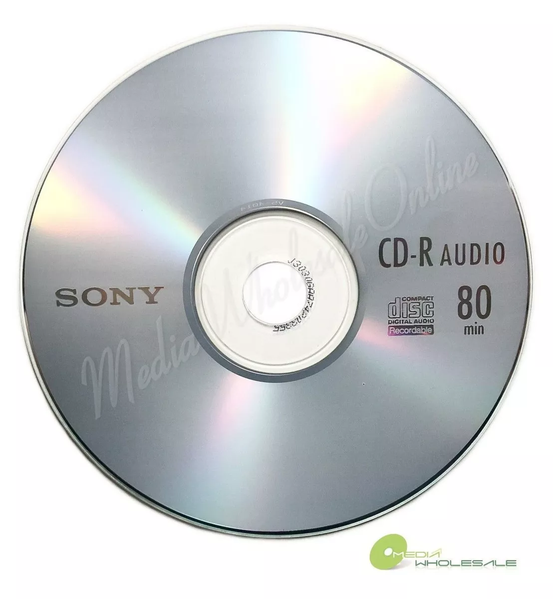 25 SONY Blank Music CD-R CDR Branded 80min Digital Audio Disc in paper  sleeves