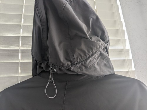 Mens North Face Red/Gray Jacket Hood Hydrenalite Size Medium - Picture 8 of 13