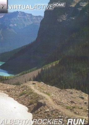 VIRTUAL ACTIVE ALBERTA ROCKIES RUN DVD TREADMILL OR ELLIPTICAL WORKOUT NEW