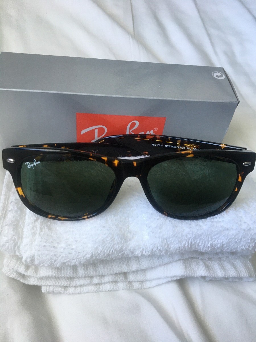 Ray Ban New W-r Polarized Green Sunglasses RB2132 902/58 55-18 | eBay
