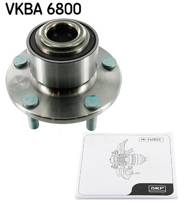 SKF VKBA 6800 Wheel Bearing Kit for MAZDA