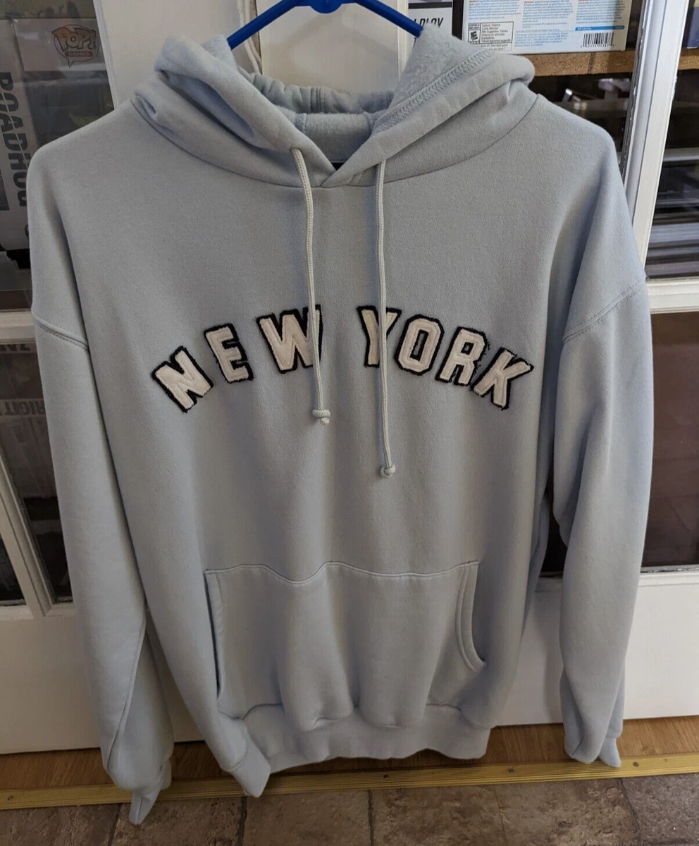 PSNY Clothing Co. Light Blue New York Pullover Hoodie - New