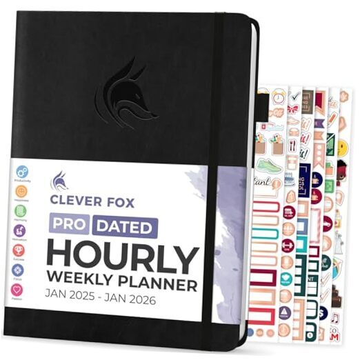Planner PRO Schedule Dated (Jan 2025–Jan 2026) – Weekly A4 (8.5