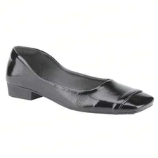 Women's Square Toe Slip-On Ballet Flats Casual Shoes