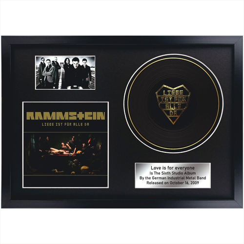 Rammstein - Collection 8 in one / LP / Memorabilia / Souvenir in black frame - Picture 9 of 12
