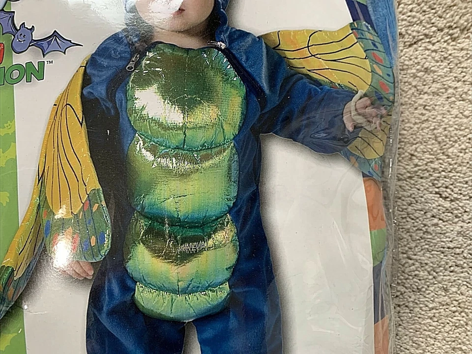 Новый DRAGONFLY костюм для Хэллоуина младенца 6-12 месяцев полный 2 изделия костюм новый - Изображение 4 из 4