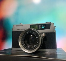 NOT TESTED Petri 7s Circle Eye 35mm RangeFinder Camera 45mm 1.8 lens