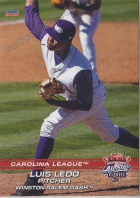 2019 Carolina League All Star RS Luis Ledo RC Rookie Chicago White Sox
