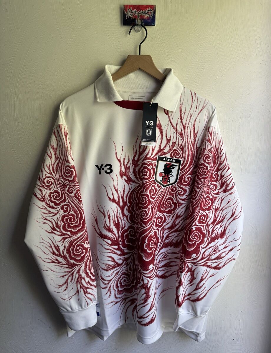 Authentic Japan Adidas Y-3 JFA CW Long Sleeve Tee White Authentic Japan Adidas Y-3 JFA CW Long Sleeve Tee White