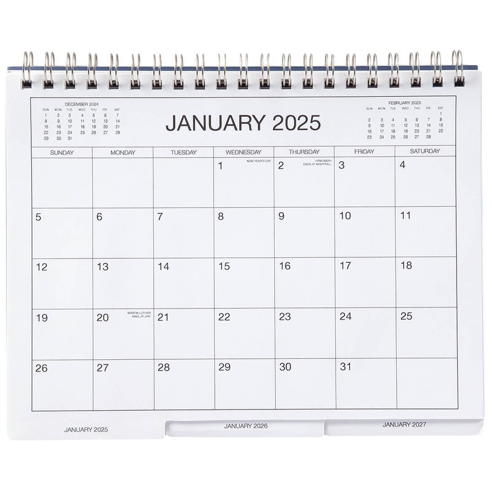 3 Year Calendar Planner 20252027 eBay