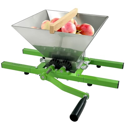 Manueller Obstbrecher Kratzer Zellstoff Apfelwein Presse Herstellungsausrüstung 7L Saft