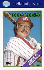 1988 Topps Philadelphia Phillies #518 Greg Gross