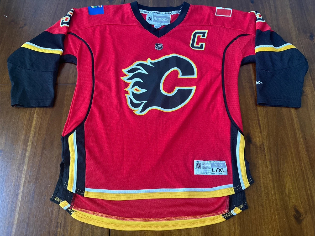 Reebok calgary flames jersey