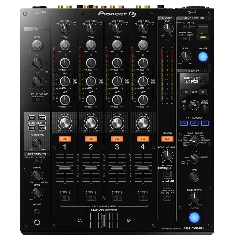 Less Than 5 Channels Digital DJ Mixers