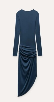 ZARA WOMAN FW23 KNOTTED ASYMMETRIC DRESS S-L ZW COLLECTION Blue 8686/244 NWT | eBay ZARA WOMAN FW23 KNOTTED ASYMMETRIC DRESS S-L ZW COLLECTION Blue 8686/244 NWT | eBay
