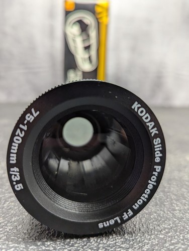 Objectif de projection Kodak EktaPro, 75-120 mm FF - NEUF dans sa boîte d'origine - Photo 2/15