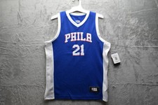 NBA Philadelphia 76ers Boys' Joel Embiid Jersey, Size L, New