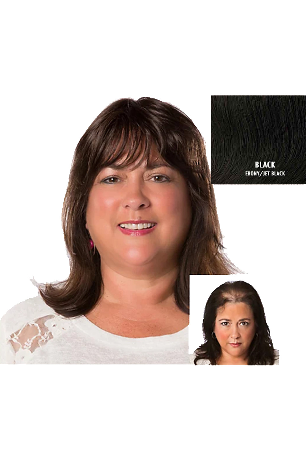 Топпер с искусственным наполнителем Toni Brattin Ultimate Straight Черный