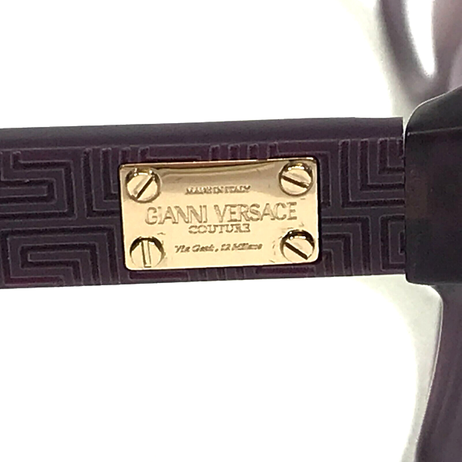Versace Eyeglasses Frames MOD.3204 5029 Clear Purple Cat Eye Full Rim 53-15-140 thumbnail 4