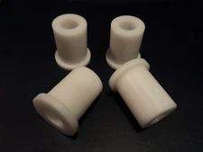 CUSTOM DELRIN/ACETAL Plastic bushings, made to YOUR SIZE, QUANTITY, and SPECS