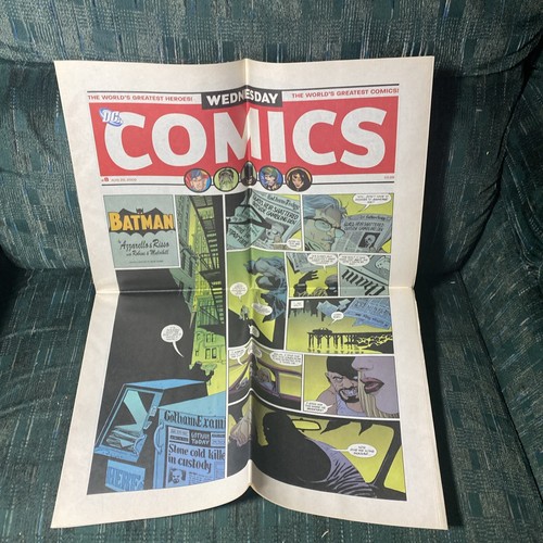Wednesday Comics #8 DC Comics 2009 casi nuevo - Imagen 2 de 2