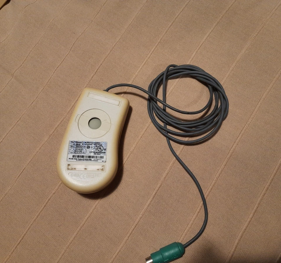 Microsoft Mouse 2.2A - PS/2 Anschluss - 2 Tasten X04-72172 52463-OEM Maus - Bild 4 von 4