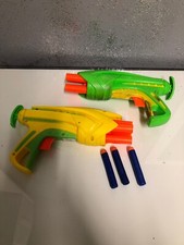 Pair of 2 Buzz Bee Toys Foam Dart Guns Gun 2004