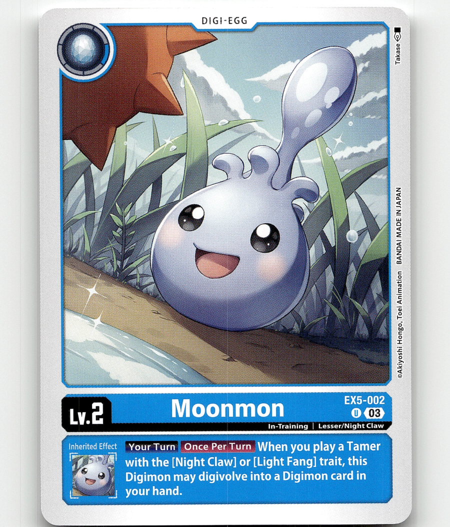 Digimon CCG Moonmon - Animal Colosseum | eBay