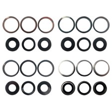 Rear Back Camera Glass Lens Cover Metal Frame For iPhone 11 Pro Max