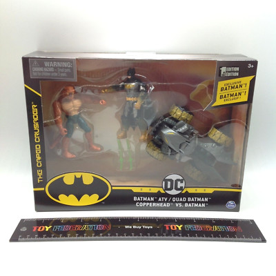 Spin Master DC The Caped Crusader COPPERHEAD VS. BATMAN Batman ATV / Quad