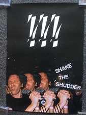 !!! CHK CHK CHK - PROMO POSTER - SHAKE THE SHUDDER ALBUM - WARP RECORDS 42x30cm