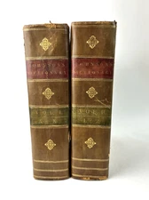 A Dictionary of the English Language -Samuel Johnson - 1785 6th Edition -2 Vols.