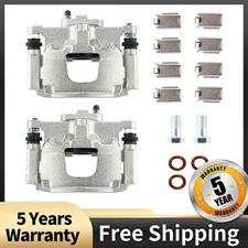 2X Brake Rear Calipers Pair Kit For Jeep Wrangler JK Unlimited 3.6L 2018