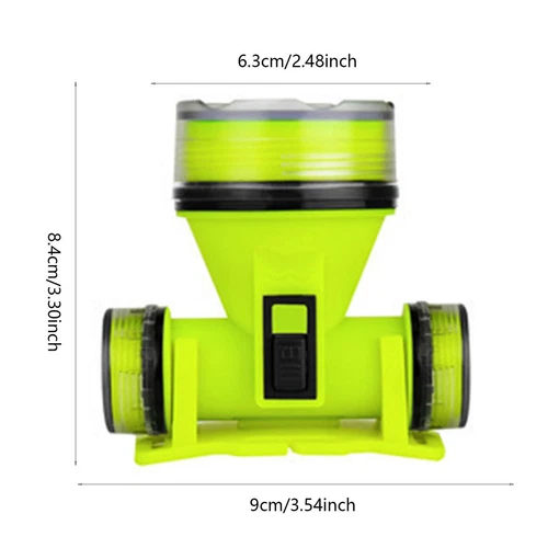 Faro de buceo LED subacuático lámpara de cabeza de buceo súper brillante - Imagen 3 de 8