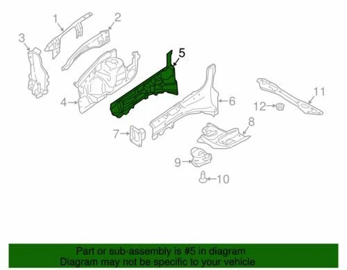 Riel exterior izquierdo titanio deportivo Ford Edge MKX 2015-18 OEM NUEVO Ford F2Gz16055A Foto 2 de 2