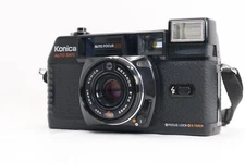 [N MINT] Konica C35 MFD Point & Shoot 35mm Film Camera Hexanon f2.8 From JAPAN