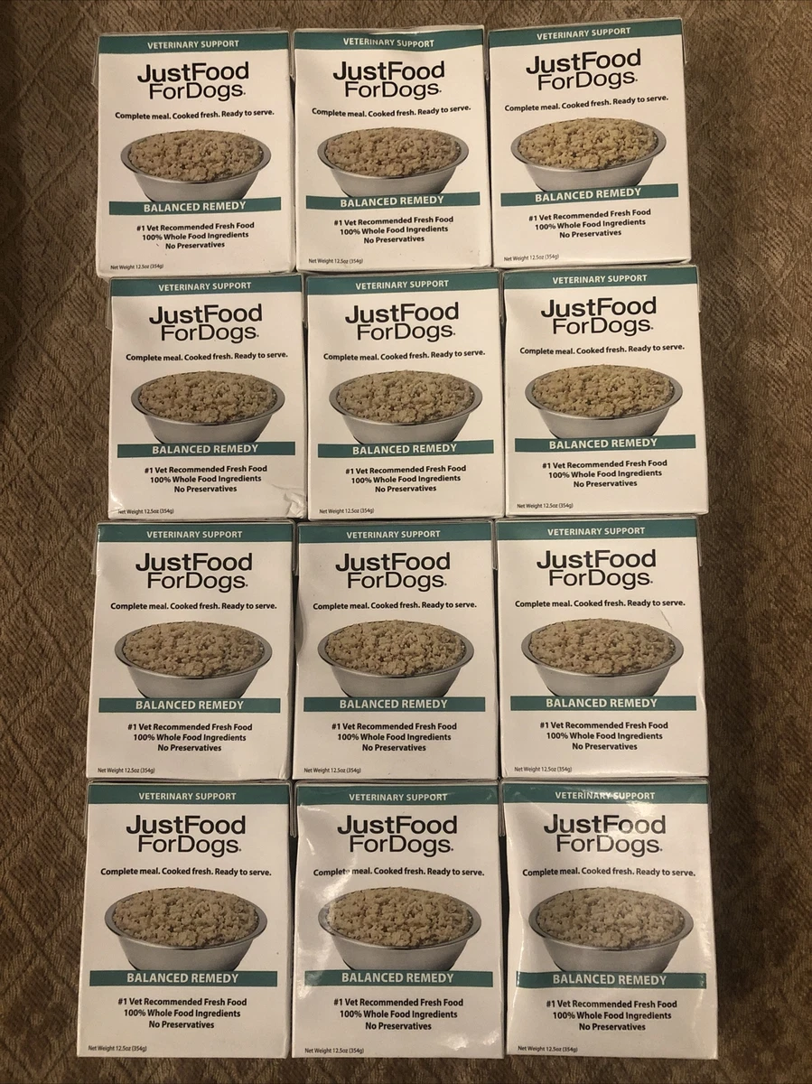 Just food for dogs balanced shop remedy