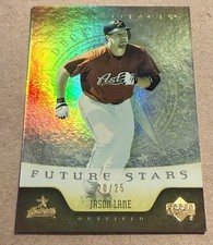 2005 Upper Deck MLB Artifacts Future Stars GOLD Jason Lane /25