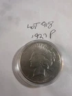 1927 peace dollar gem uncirculated          Lot#918