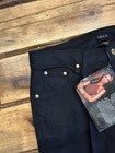 IMAN Global Chic Slip into Slim Denim Pants Women’s Size 10 Short - Jet Black — photo 2