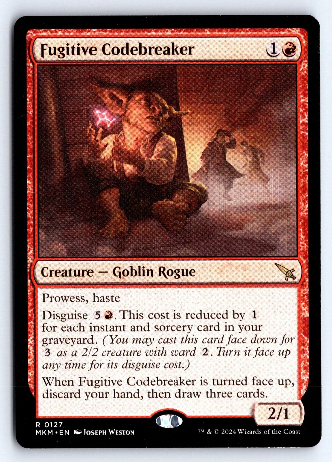 Fugitive Codebreaker R  127 NM