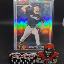 2026 Topps Baltimore Orioles Tomoyuki Sugano Rainbow Foil #185