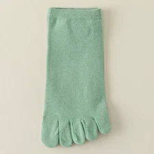 5 Pairs Women Toe Socks with Separate Fingers High Quality Cotton Five Finger So