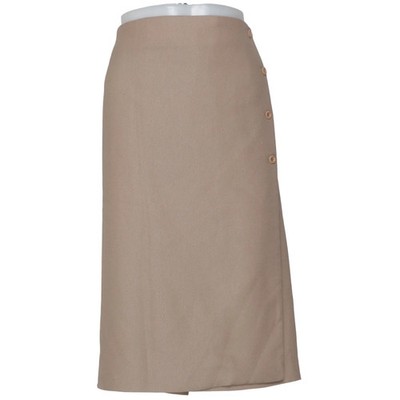 Alfani Woman, Rock, Größe: 50, Beige, Polyester/Viskose, Einfarbig, Damen #8jV