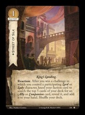 Street Of Silk 118  George R.R. Martin Game Of Thrones Trading Card CC